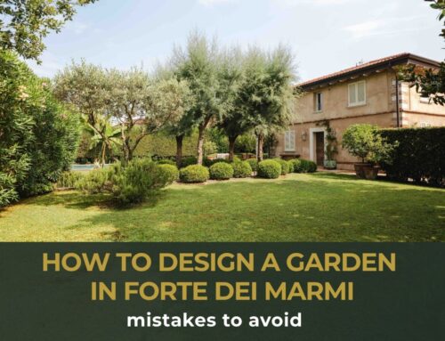 Come si progetta un giardino a Forte dei Marmi: gli errori da evitare